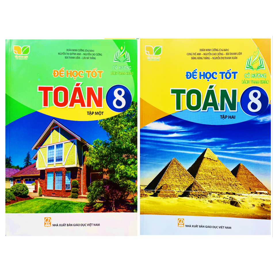 Sách - Combo 4 cuốn Để học tốt toán ngữ văn 8 - tập 1+2 ( kết nối tri thức )