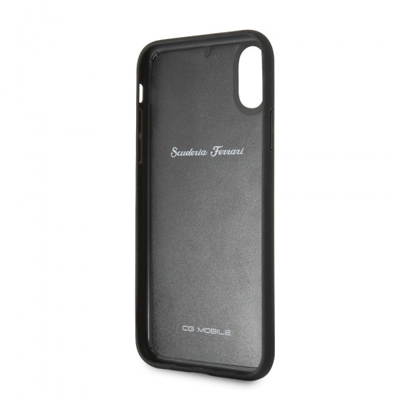 Ốp Lưng dành cho Iphone Xs/X Ferrari, Carbon và Da Thật - HÀNG NHẬP KHẨU