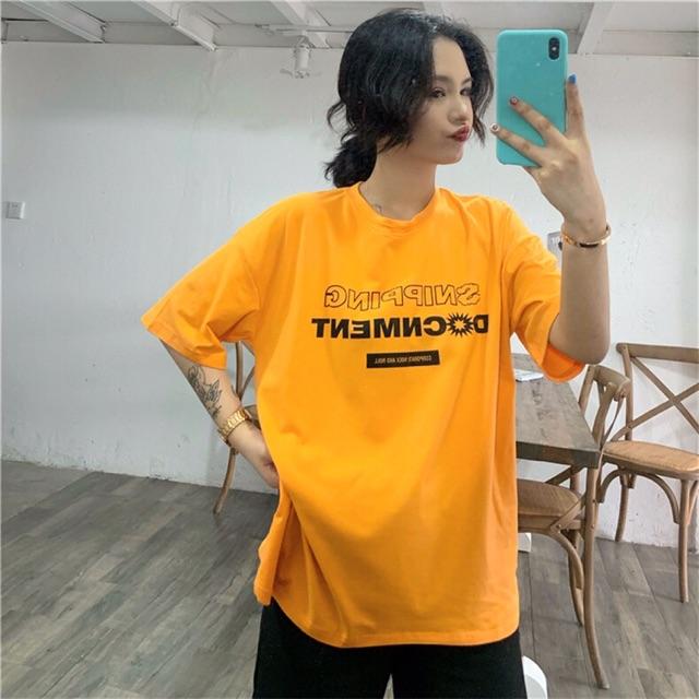 Áo thun tay lỡ form rộng