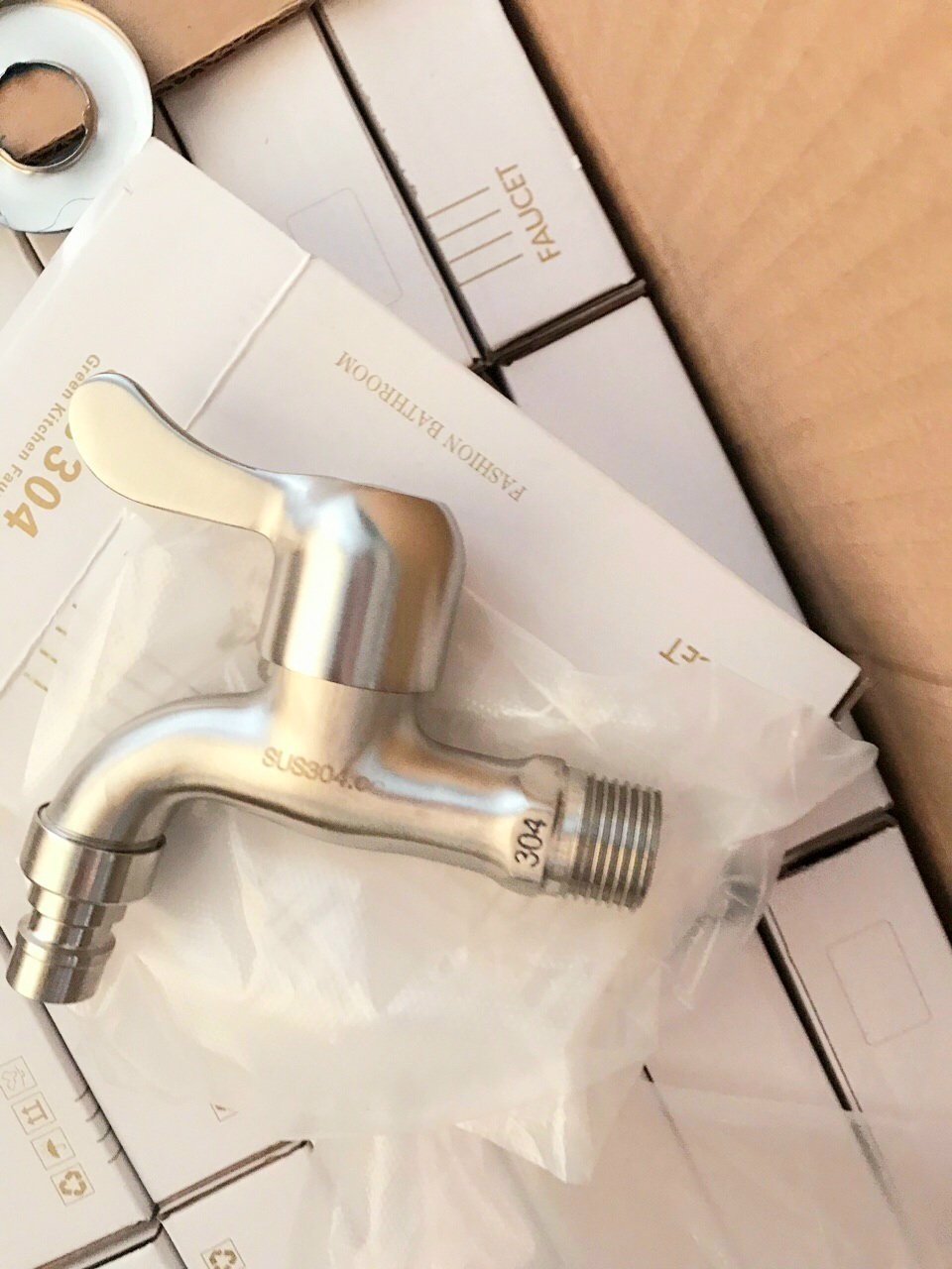 Vòi hồ inox304