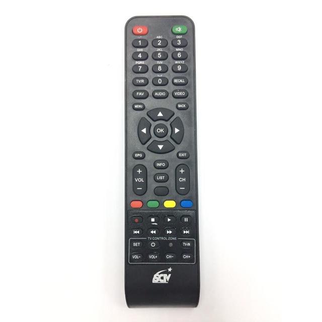 Khiển remote đâu thu truyền hình cáp SCTV