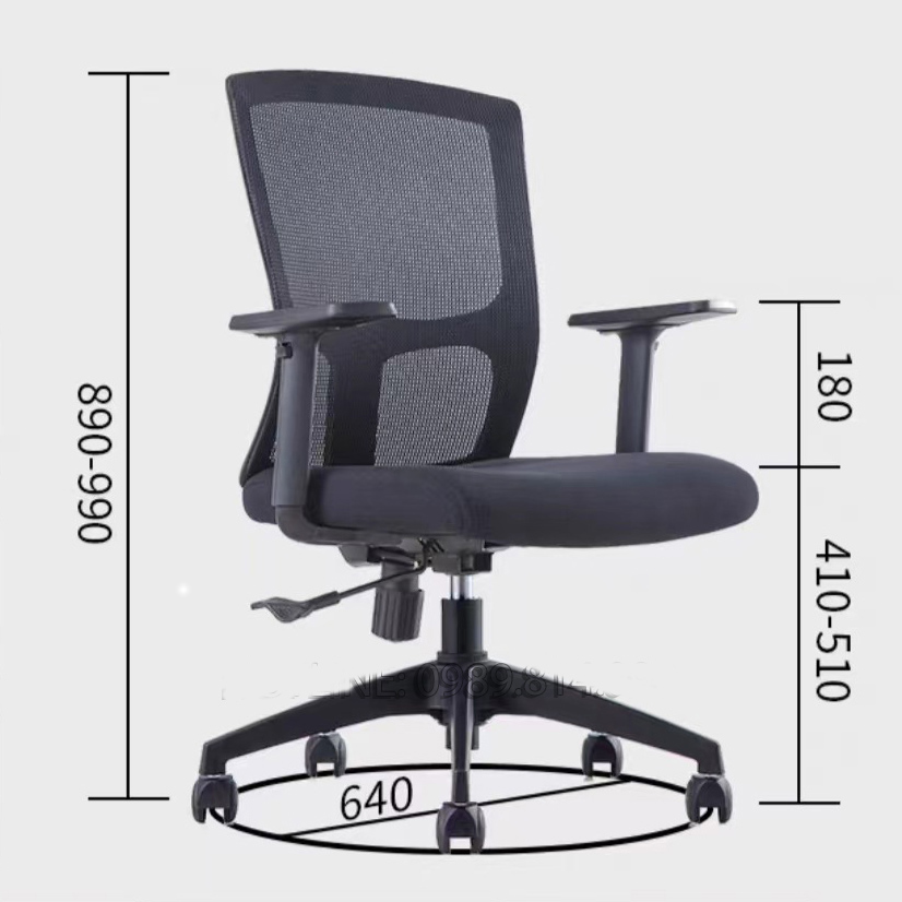 Ghế văn phòng ngả lưng có bánh xe SGX006, ghế xoay văn phòng, ghế chơi game tựa lưng Sành - Home decor