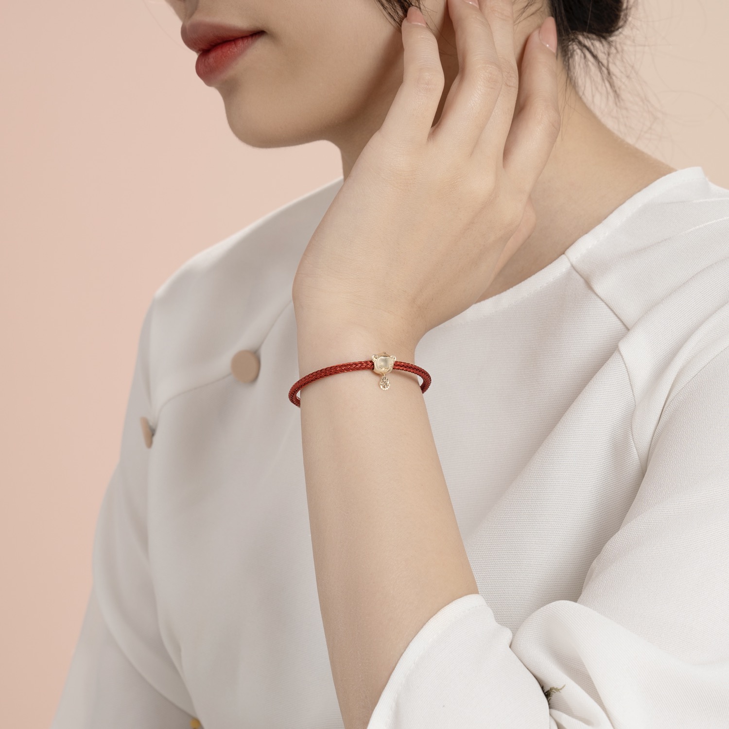 Charm Kim Thân Vàng 14k LLF221 Huy Thanh Jewelry