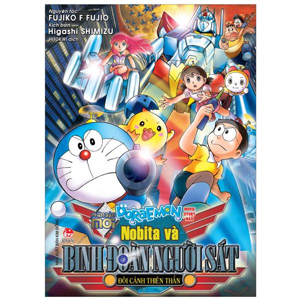 Sách - Doraemon Movie Story Màu - Phiên Bản Mới - Nobita Và Binh Đoàn Người Sắt - Đôi Cánh Thiên Thần