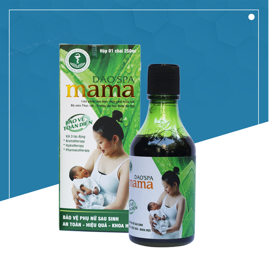 Xông tắm sau sinh Dao'spa Mama 250ml - DK PHARMA