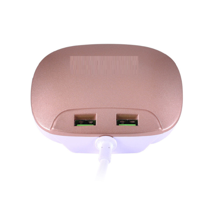 Bộ chia tẩu sạc mini trên ô tô 2 tẩu sạc +2 cổng USB sạc siêu nhanh, công suất lớn tiện ích KY-513