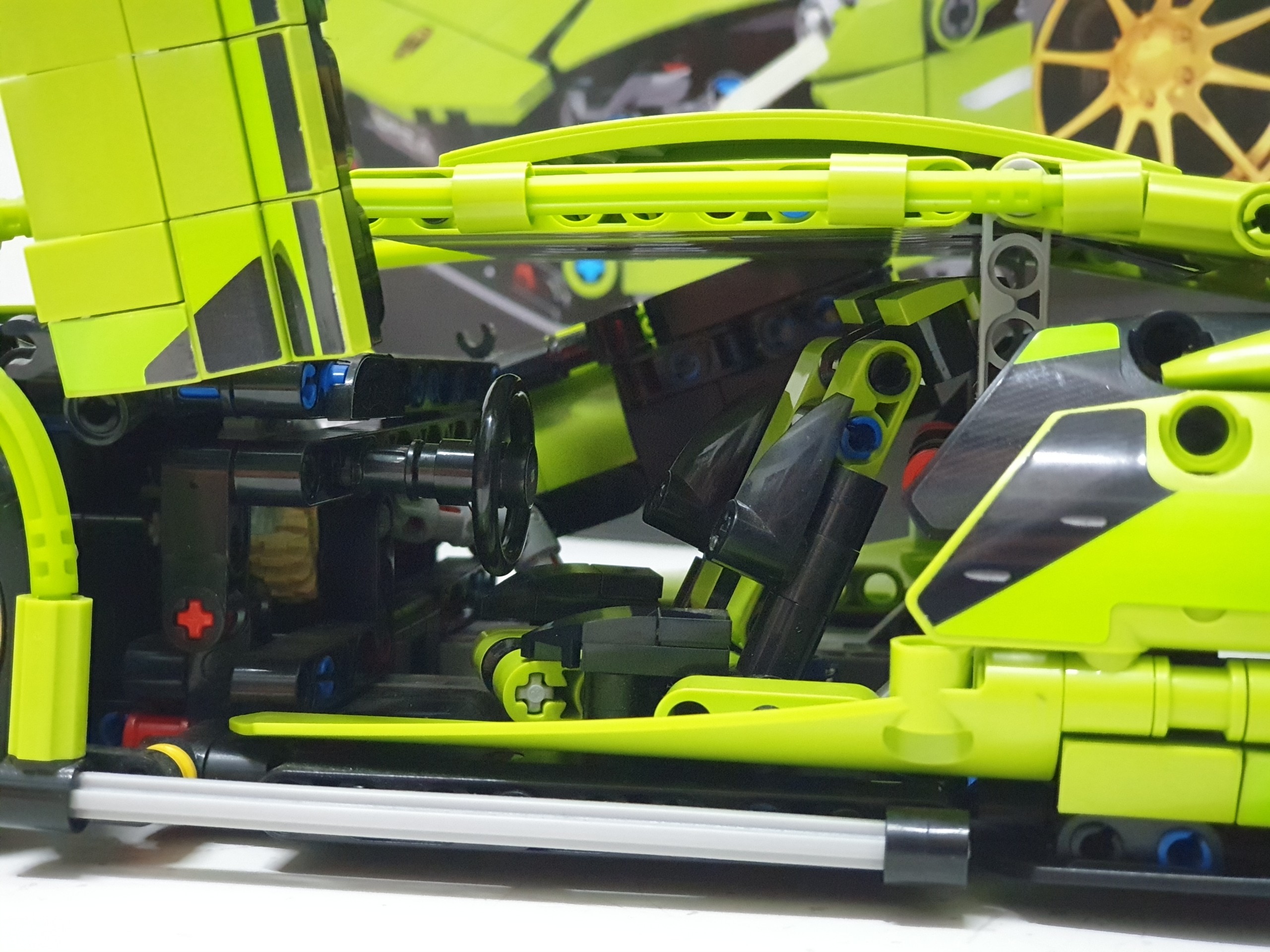 Đồ chơi lắp ghép mô hình Xe Lamborghini Green - SY8600