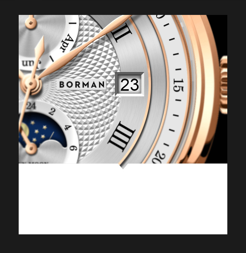 Đồng hồ nam chính hãng Borman BM3868-1