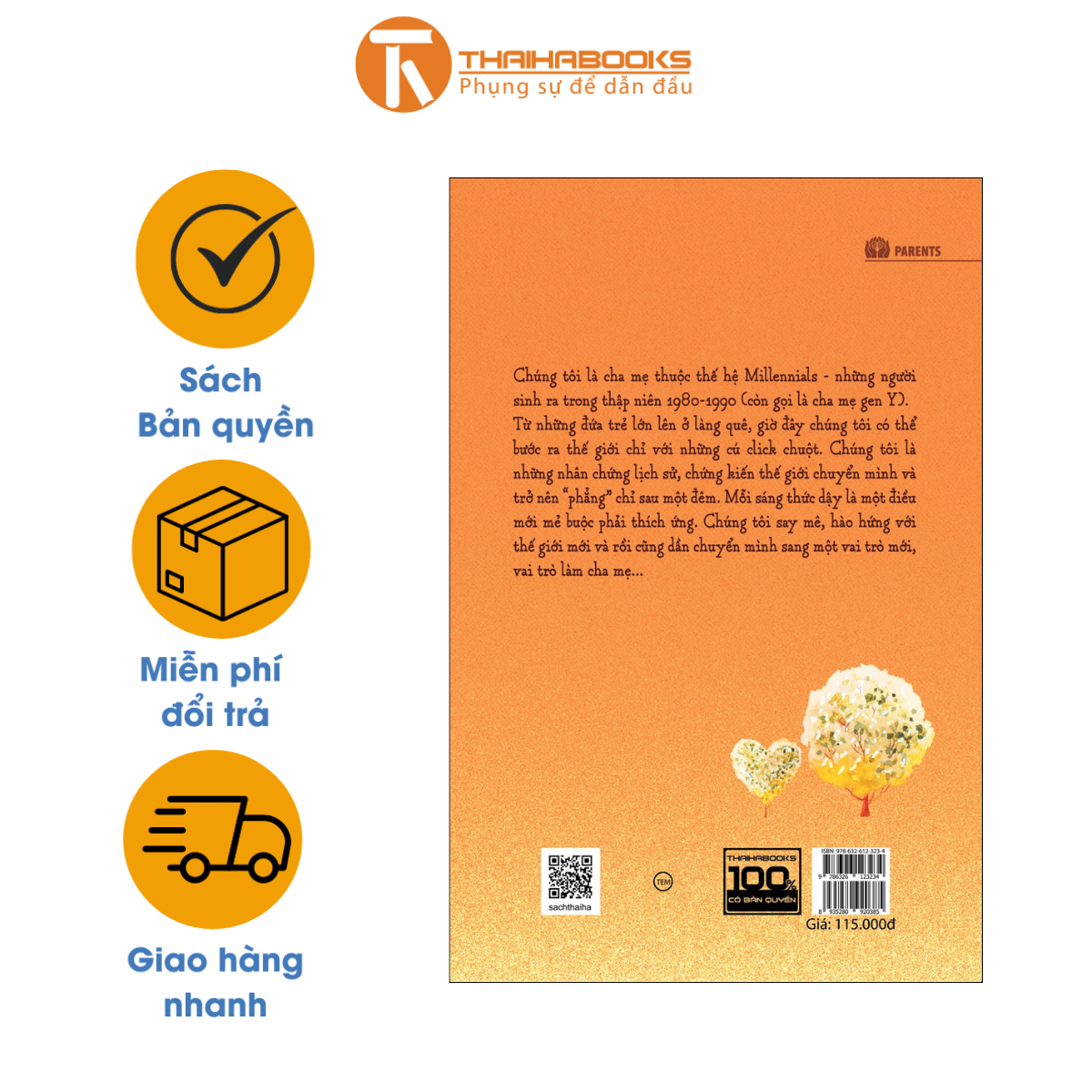 Sách - Cha mẹ gen Y - Đồng hành cùng con, bắt đầu từ việc hiểu chính mình