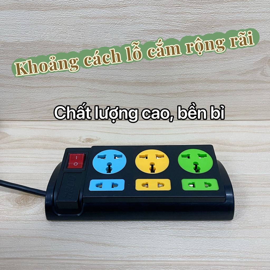 Ổ cắm điện đa năng dây 2m cắm được hầu hết các loại phích cắm trên thế giới