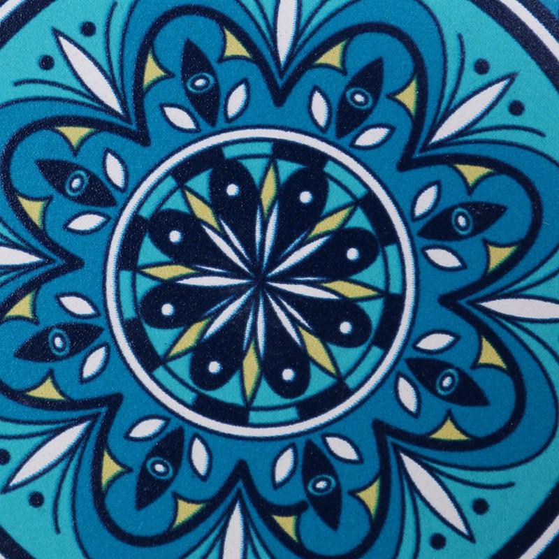 MANDALA Set 8 Đế Lót Ly Bằng Đá Hoa Văn Độc Đáo