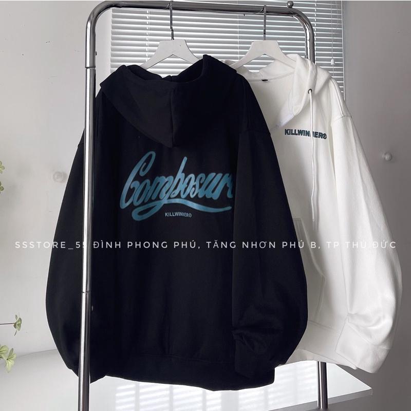 Áo khoác hoodie zip KILL có nón vải nỉ cotton lót bông nhiều màu form rộng unisex nam nữ - SSSTore