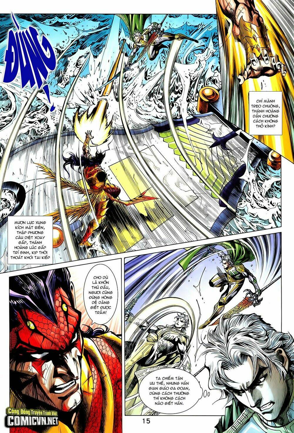 thần binh vấn thiên chapter 35 15