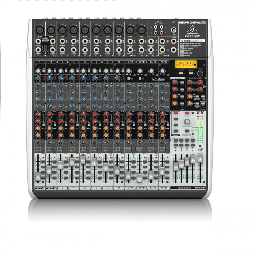 Mixer Behringer XENYX QX2442USB - Hàng Chính Hãng