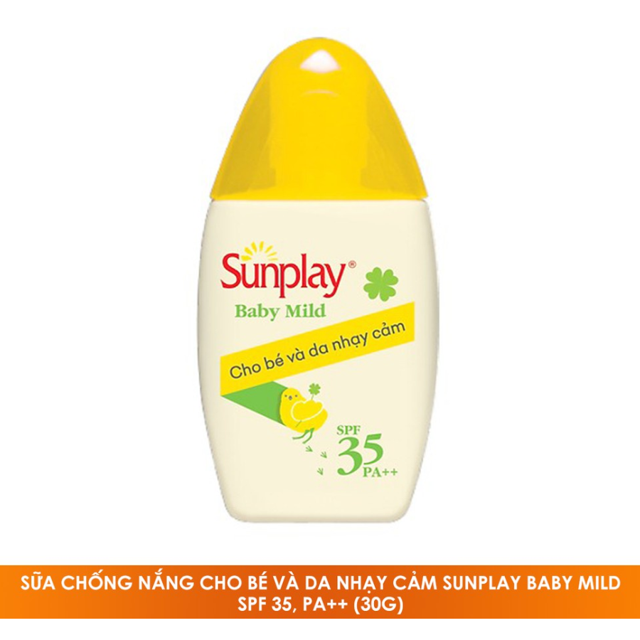Sữa Chống Nắng Cho Bé Và Da Nhạy Cảm Sunplay Baby Mild SPF 35, PA++