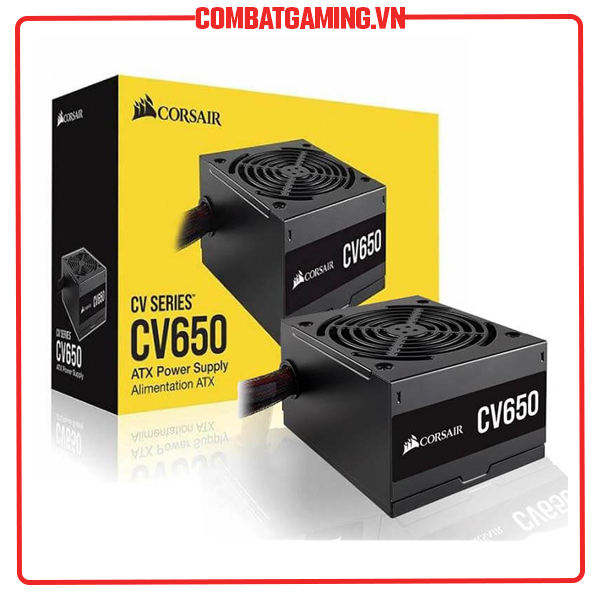 Nguồn Corsair CV650 650W 80 Plus Bronze - Hàng Chính Hãng