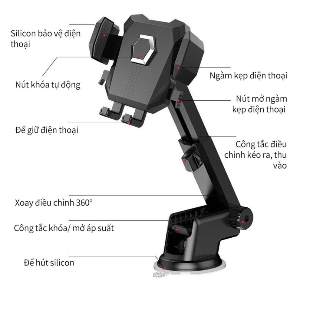 Giá đỡ điện thoại tự động vạn năng cho xe hơi - Sky