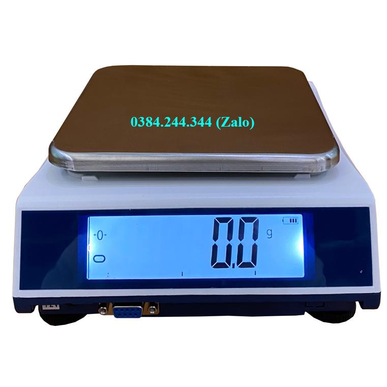 Bộ sản phẩm cân điện tử kỹ thuật 2 số lẻ Digi DS mức cân tối đa 3000g, độ chia 0.01g kết nối với máy in bill/ tem nhãn