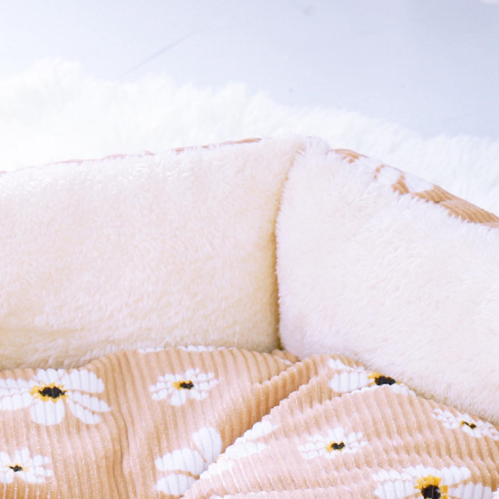 Warm Bed Pet Cushion Soft Sleeping Nest Cave Anti-Slip