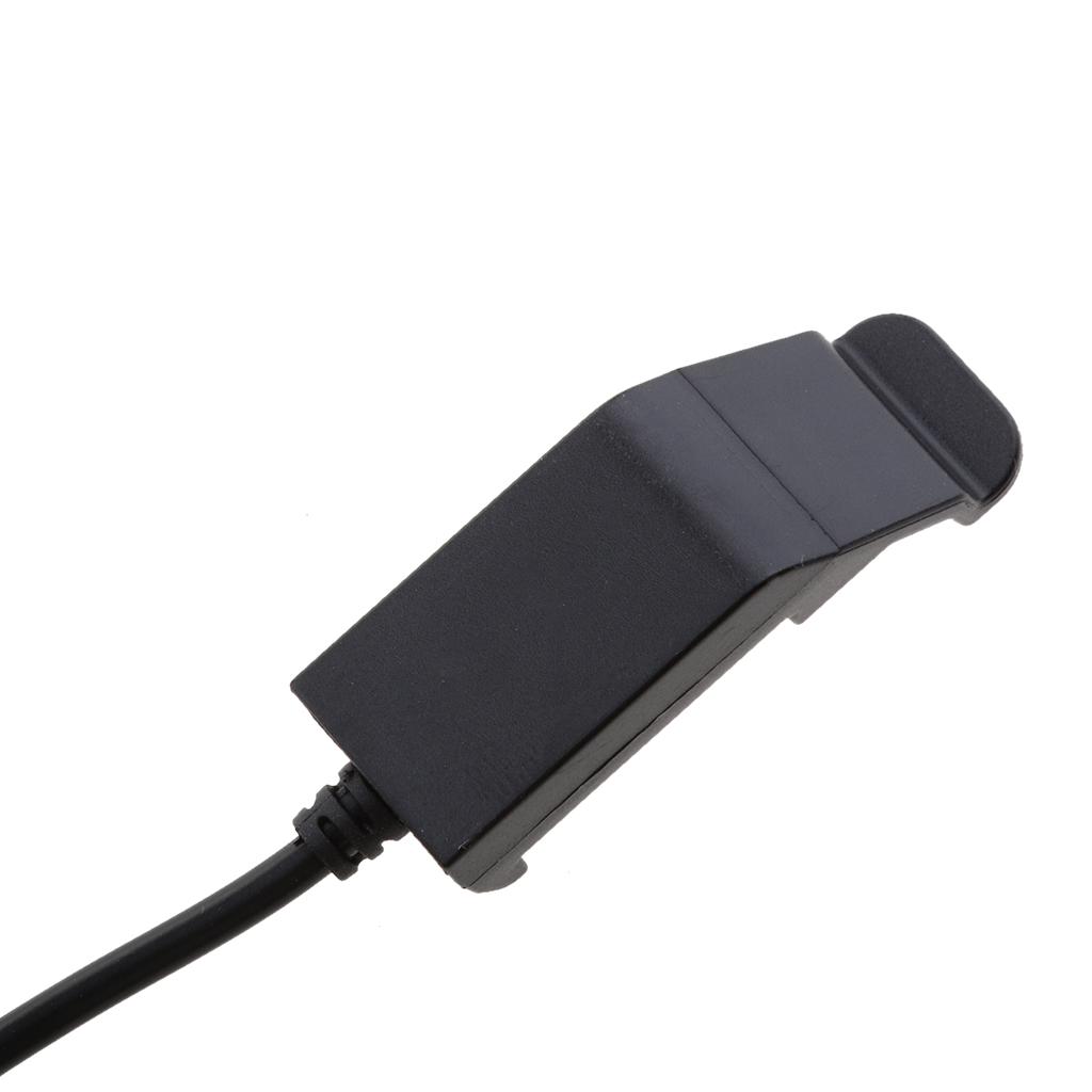 For Garmin Edge 20/25 Charger Dock , USB Data Sync Charge Cradle Charging Cable 1m Black