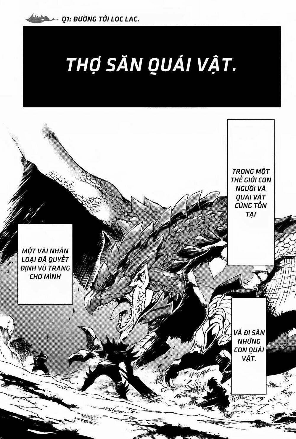 thợ săn quái vật - senkou no kariudo chapter 1 2