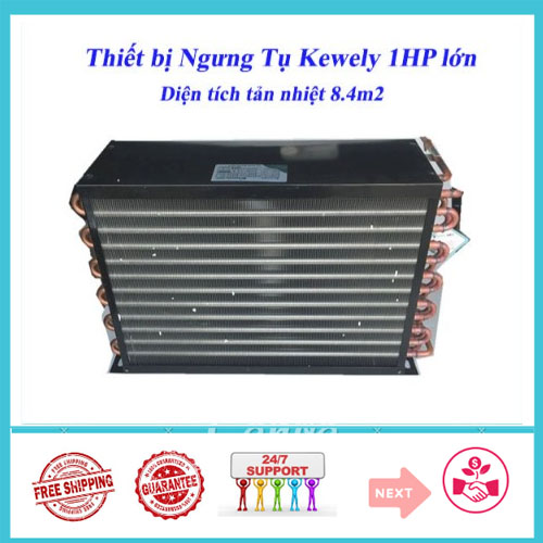 DÀN NÓNG COIL FNA 1.6/8.4 1HP lớn(1600W )được sử dụng rộng rãi trong các công trình lạnh, máy làm mát, máy sấy 