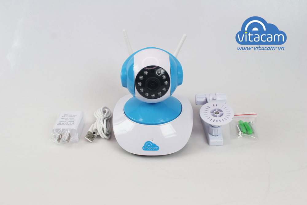 [TẶNG THẺ NHỚ 16G] CAMERA VITACAM VT1080 - Hàng chình hãng