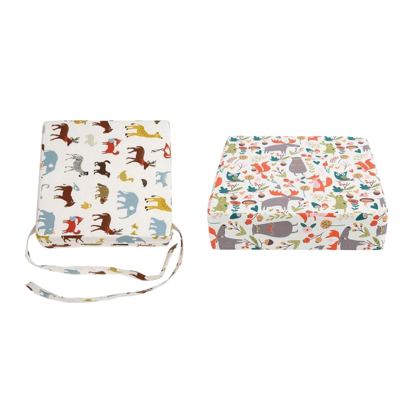 2x Portable Dining Chair Cushion Baby Chair Seat