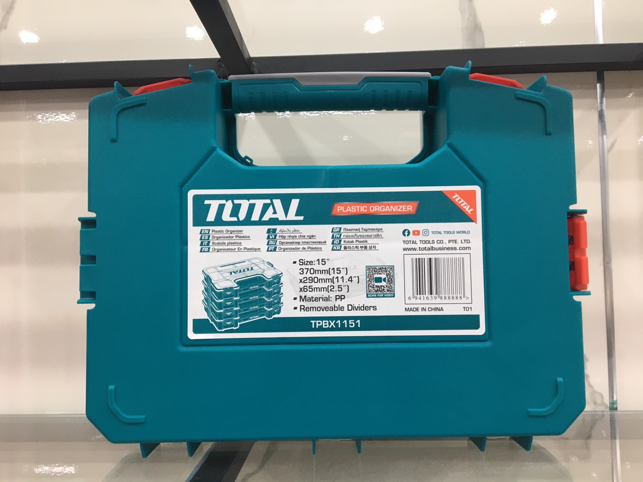 Hộp nhựa đựng linh kiện Total 15inch TPBX1151