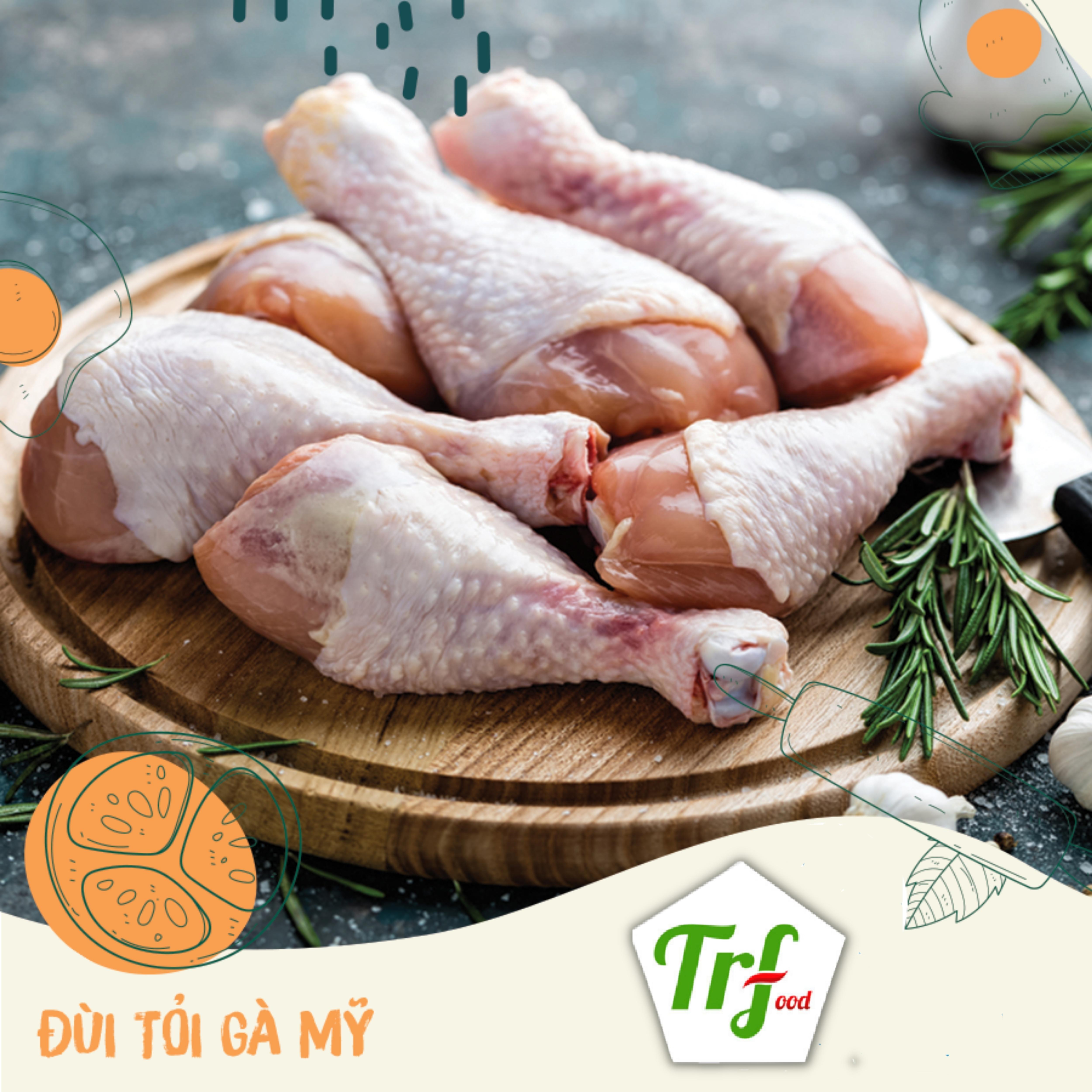 Đùi tỏi gà Truefood nhập khẩu 1 kg [Chỉ giao hỏa tốc HN]