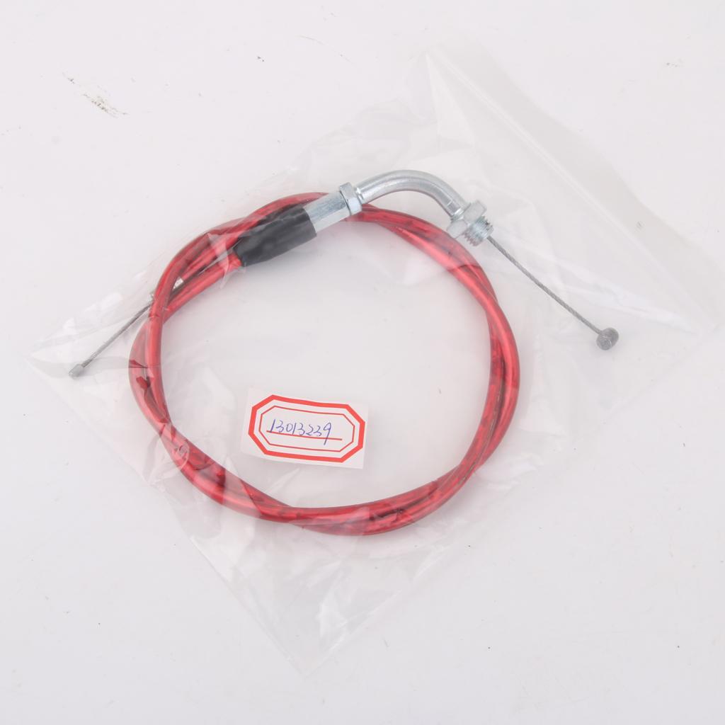 RED  BIKE THROTTLE  CABLE 110cc 125cc 140cc