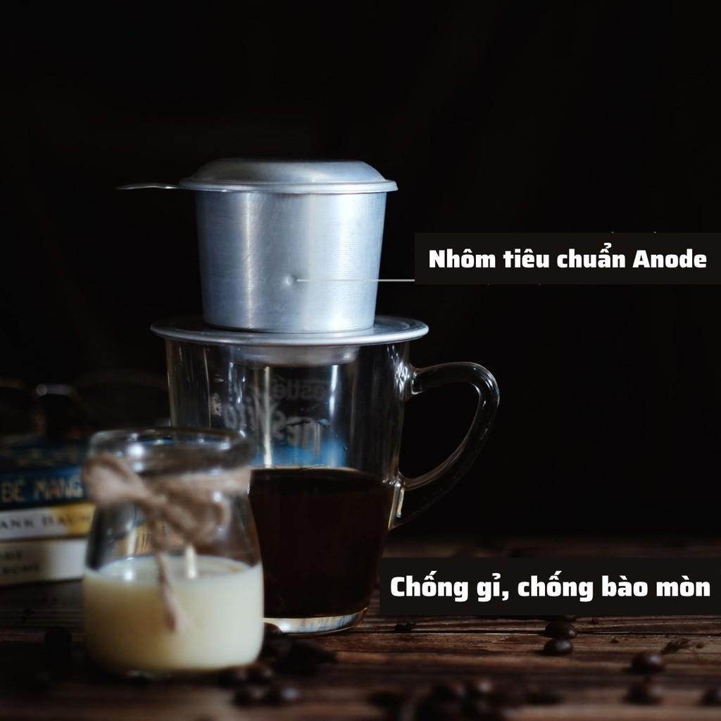 Phin nhôm pha cafe Việt KHẮC TÊN cao cấp 304 phin pha cà phê nguyên chất giữ nguyên hương vị đậm đà