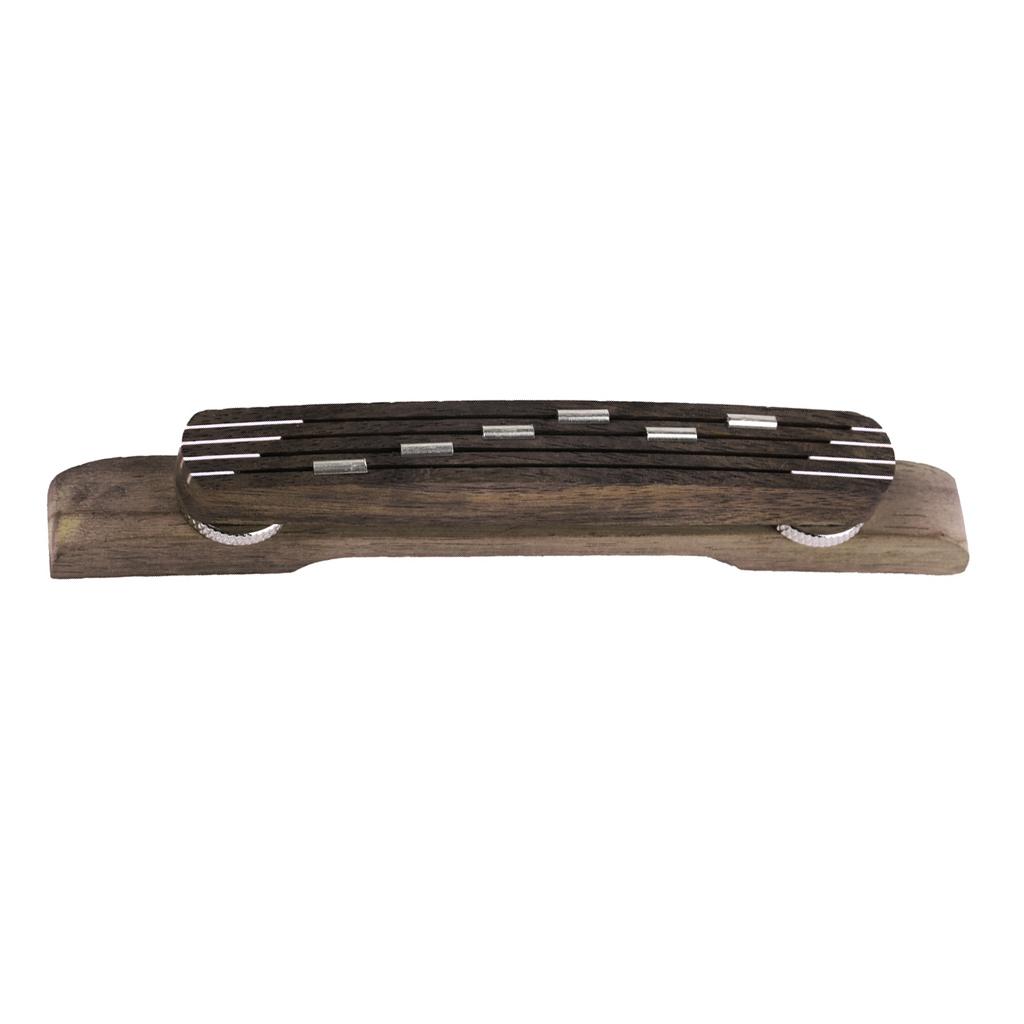 Rosewood Guitar Bridge Mandolin Saddle for Guitars Bass Adjustable