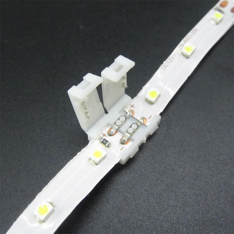 Set 10 Đầu Nối Đèn Led 10mm 2 Pin Cho Dây Đèn Led 5050,5630,5730