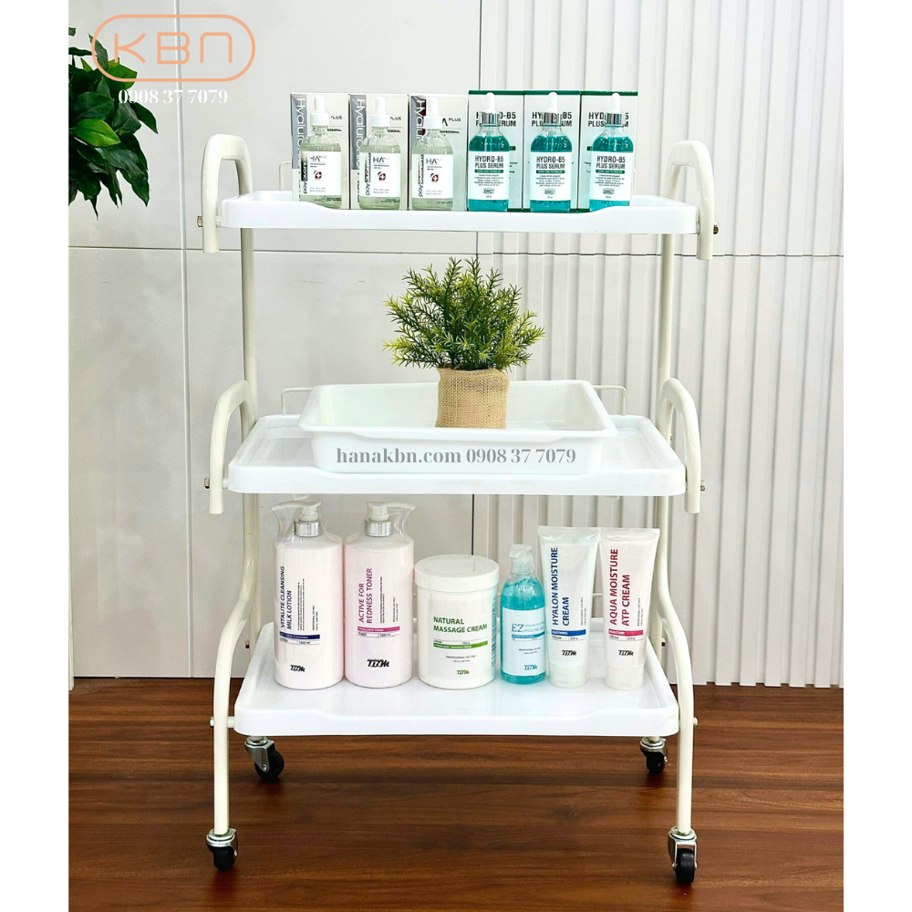 XE ĐẨY NHỰA NHẬP KHẨU DT-266E - 3 Tầng - Hàng Chính Hãng