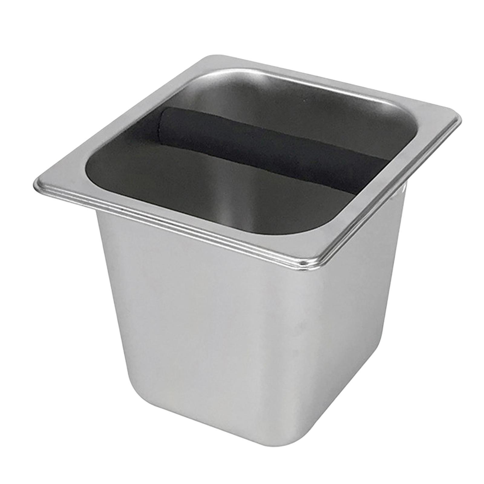 Stainless Steel Espresso with Rubber Bar for Home, Kitchen, Cafe Shop,