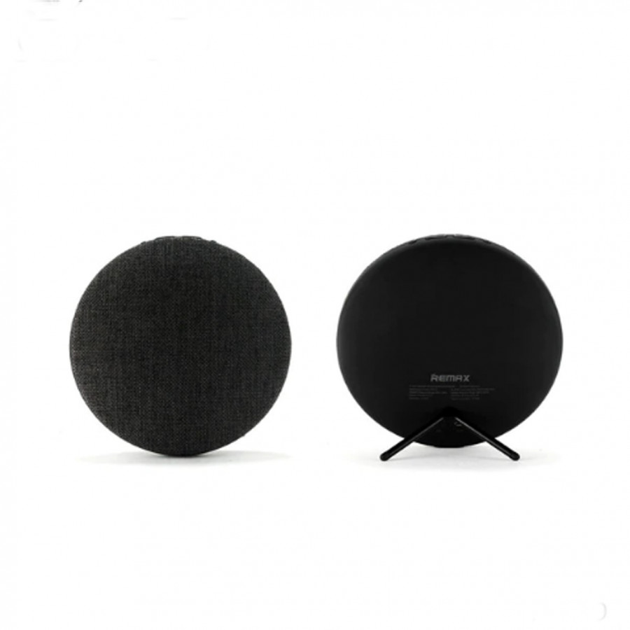 LOA VẢI THỜI TRANG BLUETOOTH HÌNH TRÒN REMAX RB - M9 - REMAX Chính Hãng - đen