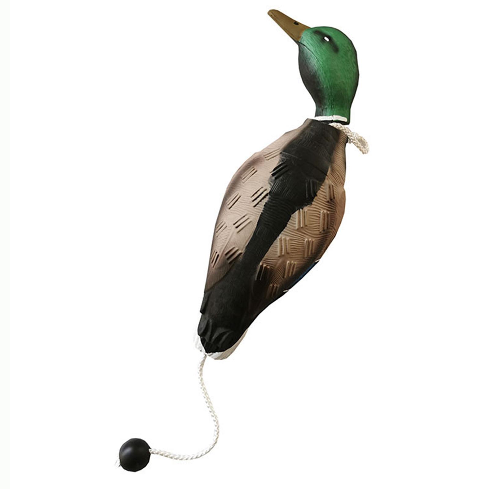 Mallard Duck Decoy Outdoor Scarecrow Hunting Decoy Hiking for Dog Chewing