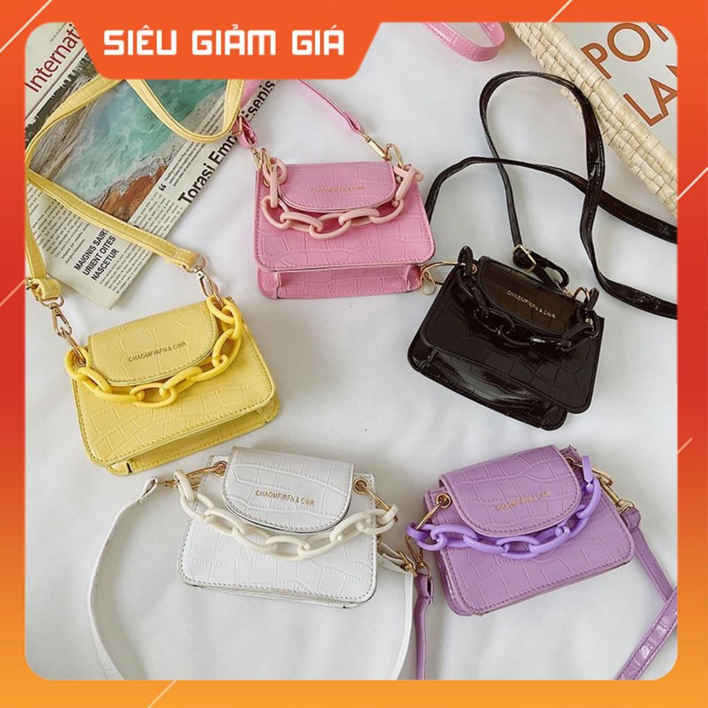 Túi Đeo Chéo CHUNKY Mini  Túi Xách Nữ Quai Xách Thời Trang Dáng Nhỏ Xinh Thích Hợp Đi Chơi DC-28