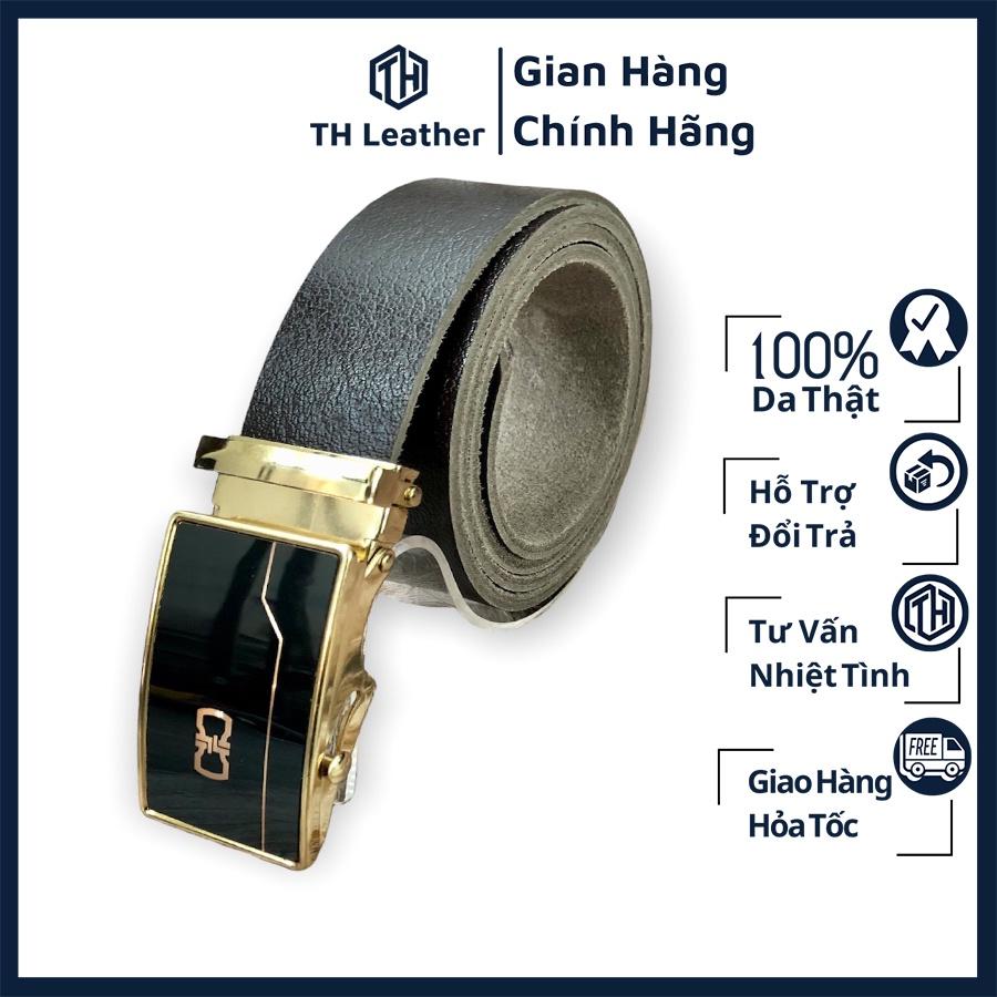 Thắt Lưng Nam Da Bò Thật 100% Siêu Mềm, Dây Lưng Da Bò Nguyên Tấm Khóa Lăn, Dây Nịt Nam - BH 12 Tháng