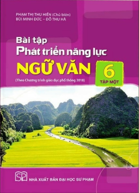 Sách Bài tập phát triển năng lực ngữ văn 6 tập 1