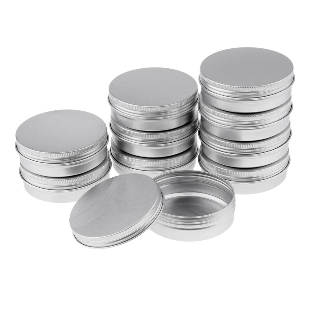 20/Kit Cosmetic Empty Jar Pot Cream Lip Balm Cream Box Container Tin Case