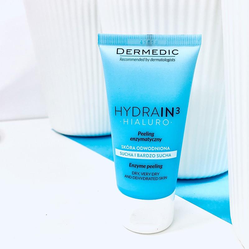 Tẩy tế bào chết enzyme dành cho da mất nước Dermedic Hydrain3 Hialuro Enzyme Peeling 50g