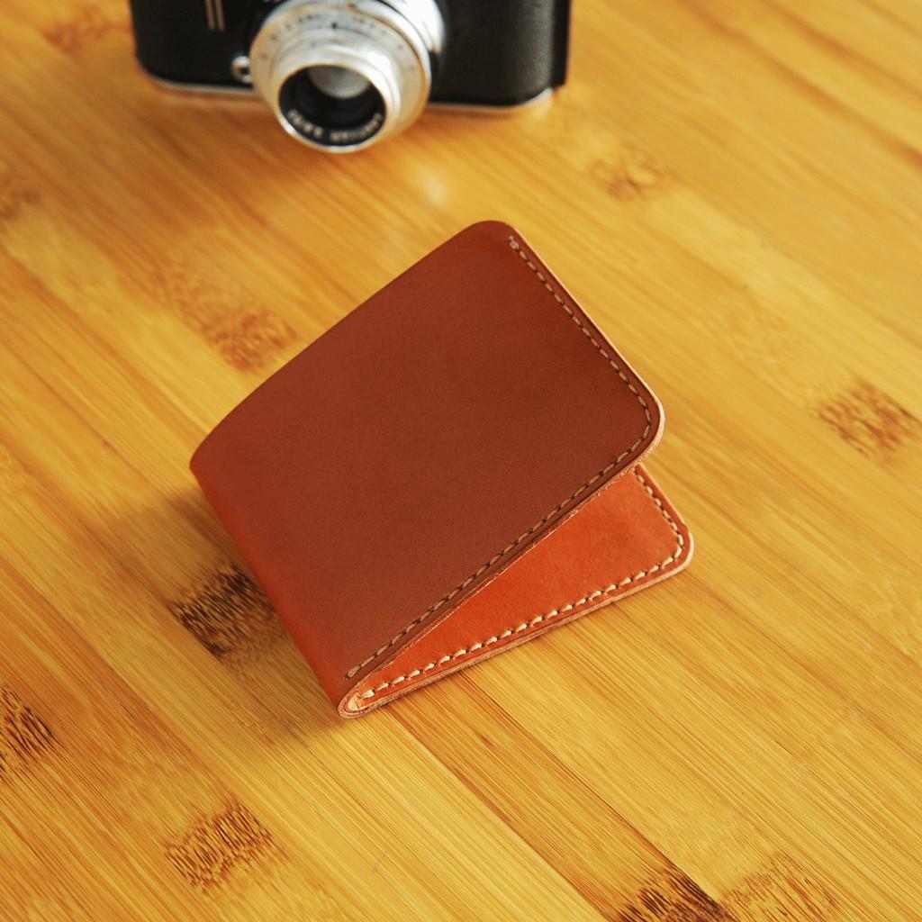 Ví nữ mini thủ công - Da bò nhập khẩu - Đồ da Handmade DTV168