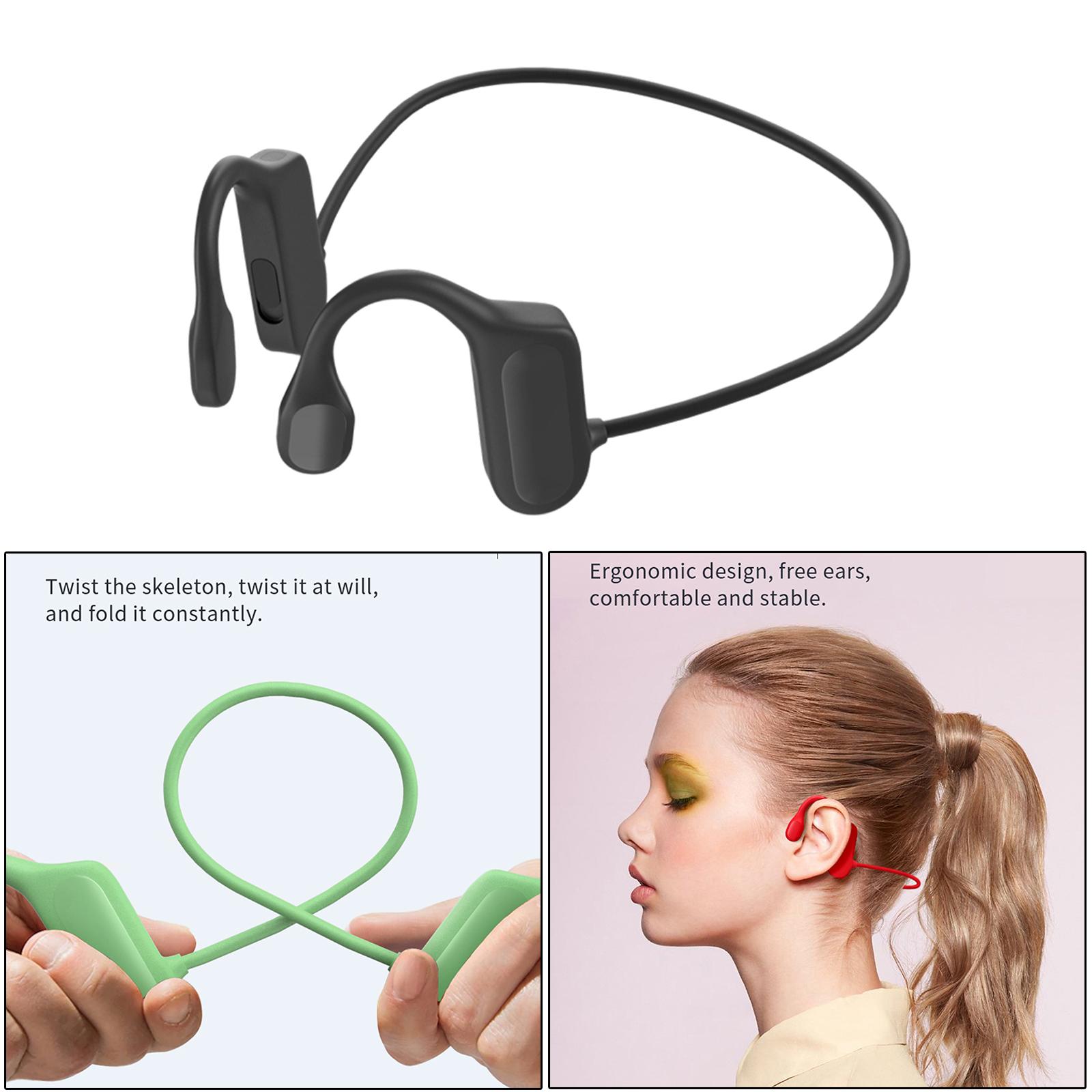 Bone Conduction Headphones Double Ears Headset for Driving Indoor Fitness
