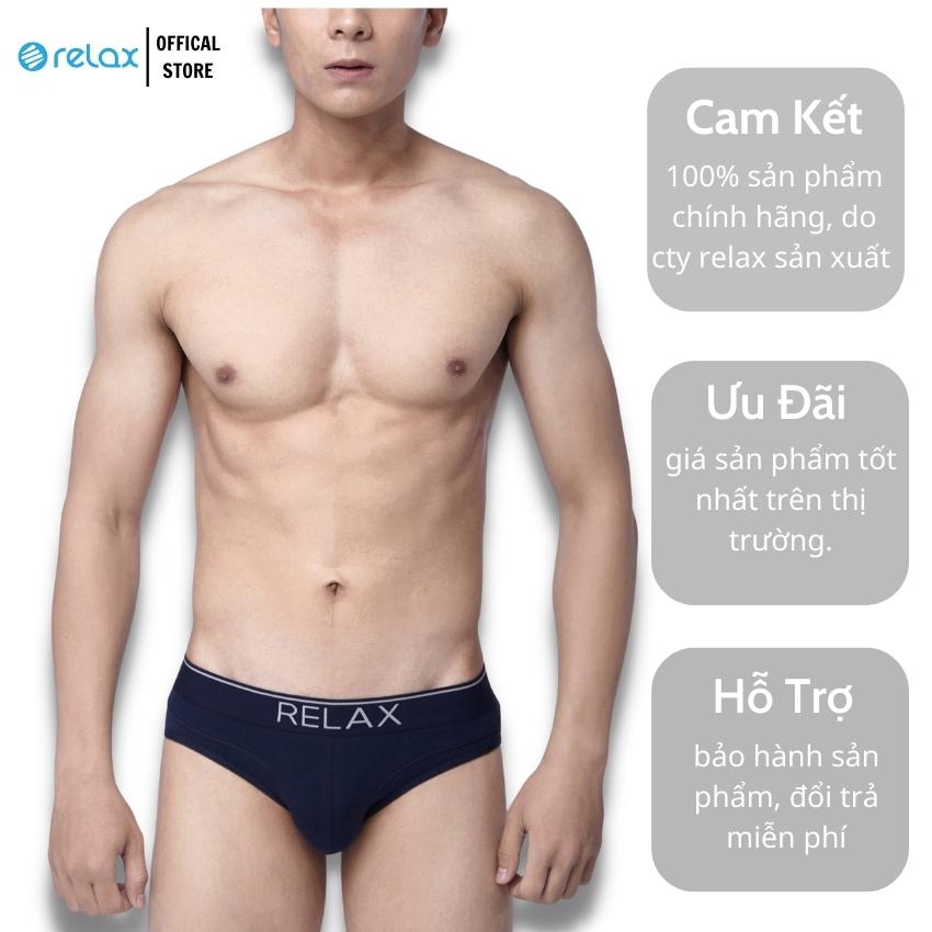 quần lót nam relax cotton siêu xin cao cấp chính hãng, quần sịp nam relax underwear rltk48
