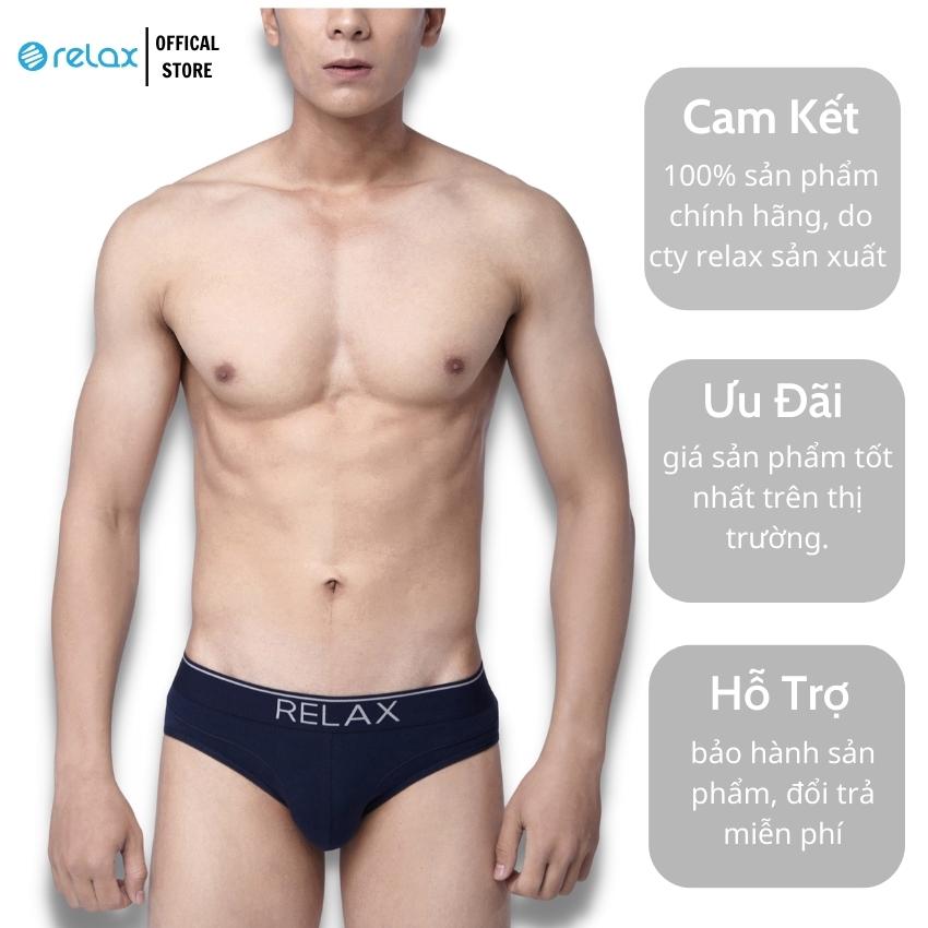 Quần lót nam relax cotton siêu xin cao cấp chính hãng, quần sịp nam relax underwear rltk48