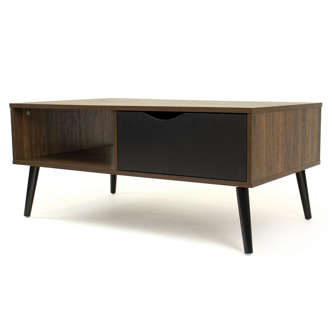 Bàn sofa phòng khách kiểu dáng đẹp nhỏ gọn SMLIFE Cantido