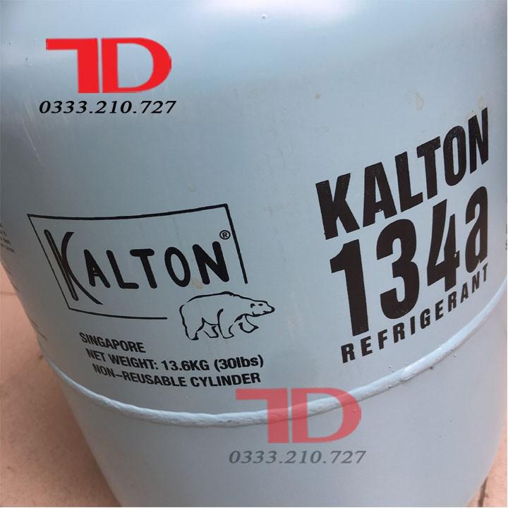 Gas lạnh ô tô R134 KALTON 13.6KG, Môi chất lạnh R134