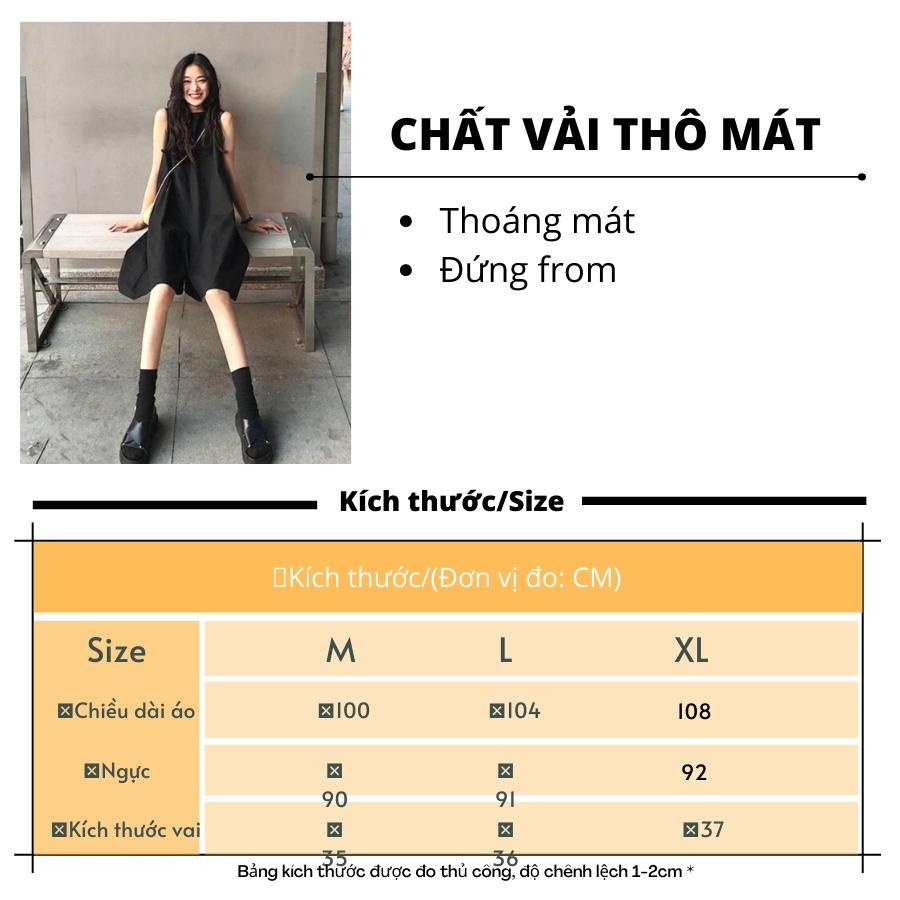 Set váy suông kết hợp quần ống rộng độc đáo chất thô mềm đứng form thoải mái vận động freesize